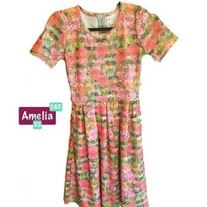 Xs Lularoe Amelia dress